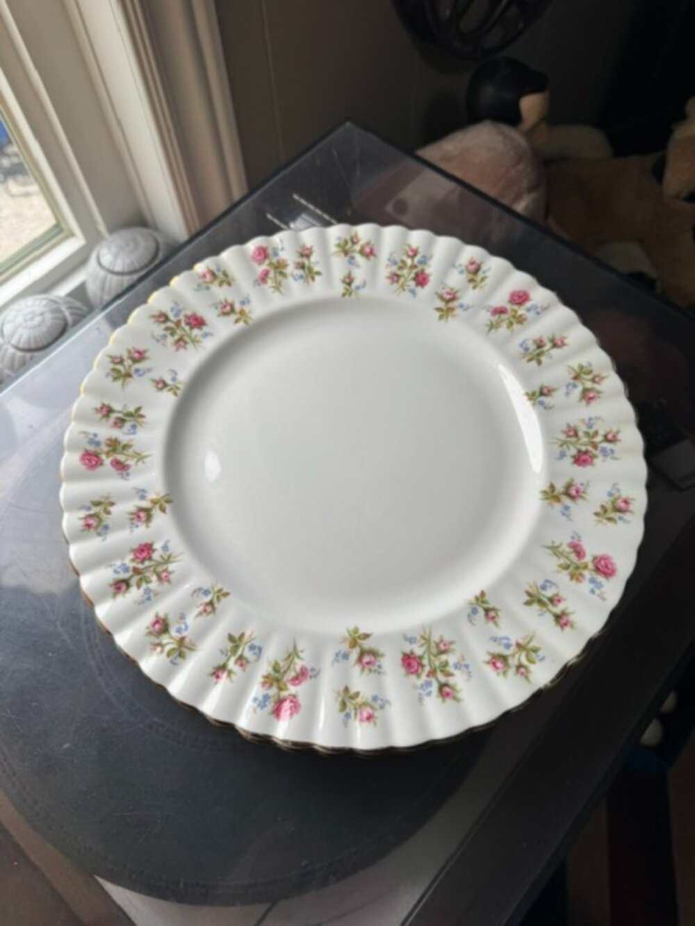 Royal Albert Winsome Bone China Dinner Plates Set of 3 Vintage England